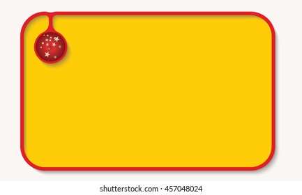 Text box for fill your text and stars