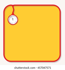Text box for fill your text and watches