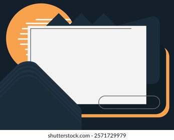 text box frame shapes vector