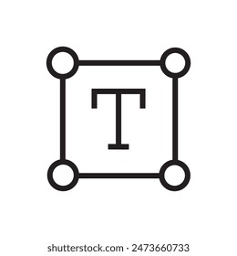 Text Box Icon Ideal for Communication and Messaging Designs