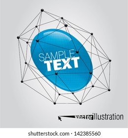 text box usable for different graphic design. You can change the color keeping 3d form.