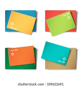 text box vector design