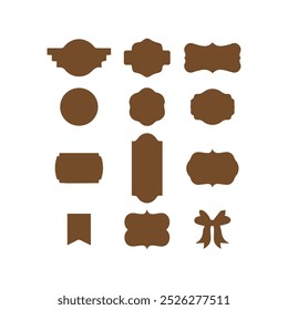 Text box vector isolated on white background