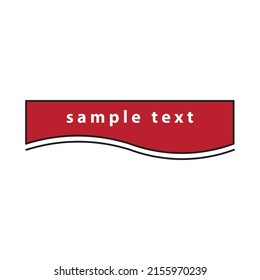 text box vector for website symbol icon presentation