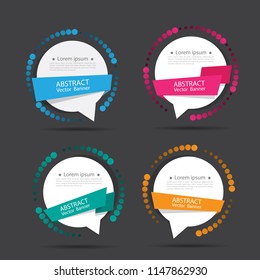Text box vector.Perfect background design for headline and sale banner. 