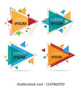 Text box vector.Perfect background design for headline and sale banner. 