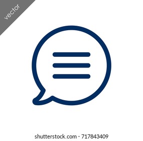 Text bubble icon