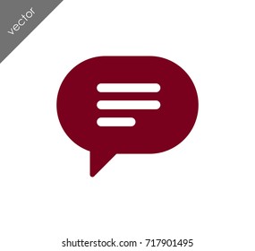 Text bubble icon