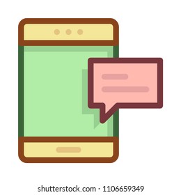 text bubble message 