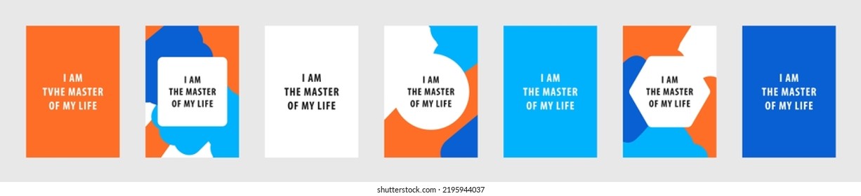 Text Card Set - Positive Affirmations - Posters