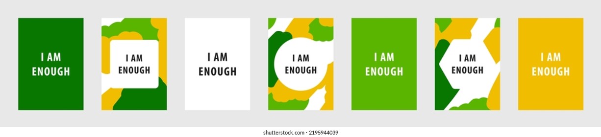 Text Card Set - Positive Affirmations - Posters