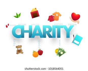 Text Charity with mutiple ways as options.