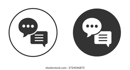 Ícone de bate-papo de texto clipart designs de vetor para projetos gráficos