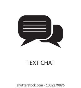 text chat ,icon and vector for web,mobile and print