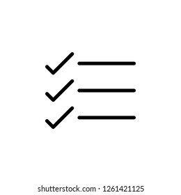 text, check mark icon. Can be used for web, logo, mobile app, UI, UX