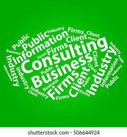 Text cloud. Business wordcloud. Typography concept. Vector illustration.