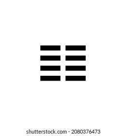 text colums pixel perfect icon design. Flat style design isolated on white background. Vector illustration