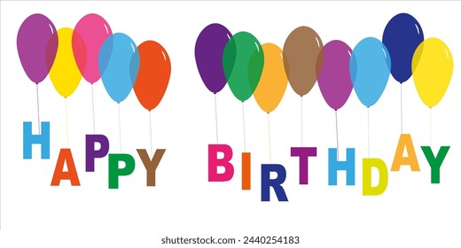 texto de felicitación "FELIZ CUMPLEAÑOS"