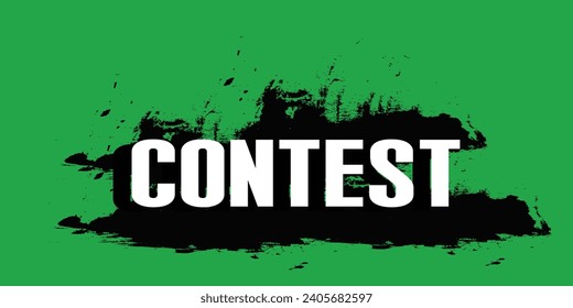 Text Contest with grungy effect backgrounds