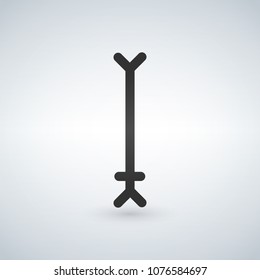 Text Cursor Navigation pointer. vector illustration isolated on modern background.