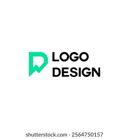 text D symbol decoration vector design