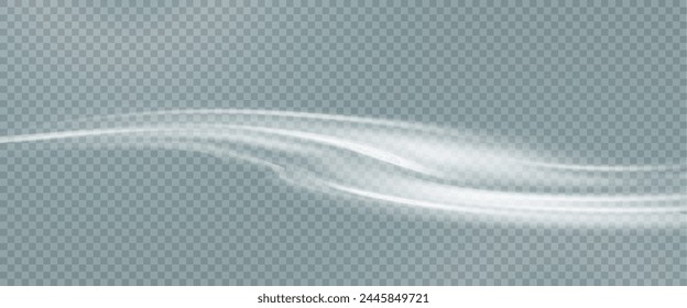 The text describes various visual effects, including a light trail wave, fire path trace line, effect curve twirl, neon motion effect, white special effect, and speed police line.