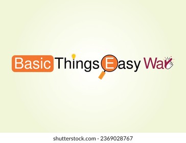 Text design of Basix thing easy way 