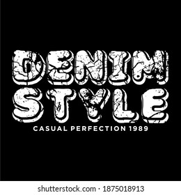 Text design typography background, vector font lettering illustration, t shirt graphics, white print. 