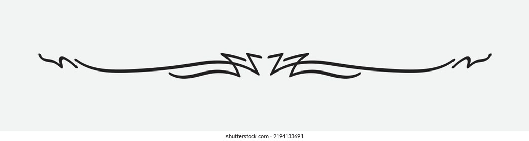 text divider, decorative element, border and page rule frame