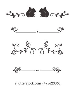 Text divider, grunge element can be separated easily