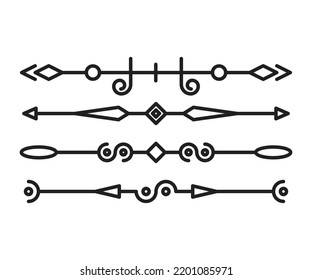 separador de texto y ilustración de conjunto