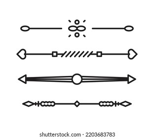 separador de texto y ilustración de conjunto
