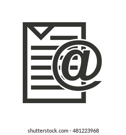 text document file isolated icon vector illustration design