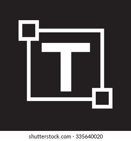 Text edit letter icon
