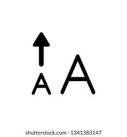 text editor, icon. Element of web for mobile concept and web apps illustration. Icon for website design and development, app development. Vector