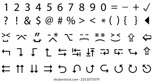 Text editor icon set. Get these awesome material icon set. Vector illustration.