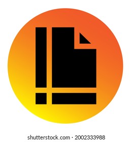 Text Editor Signs And Symbols Simple Clipart Vector Illustration