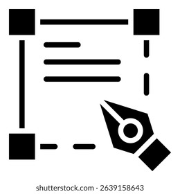 Text Editor Simple Vector Icon Collection