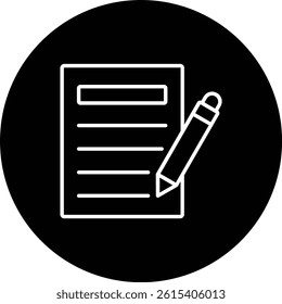 Text editor vector icon. Can be used for printing, mobile and web applications.