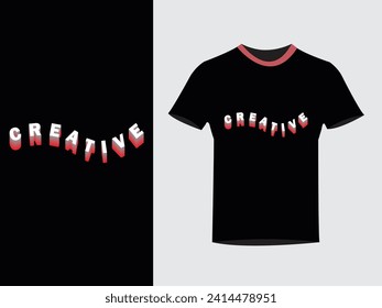 Text Effect Backdrop Design, garment product background design template