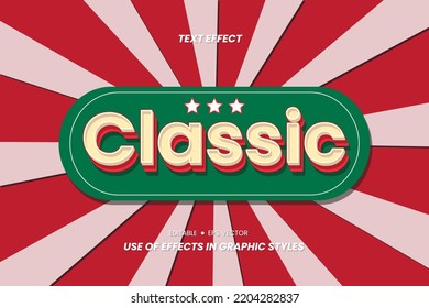 Text Effect with Colored 3D Letters. Great for Use as Customizable Titles and Fonts, This Effect is Easy to Use in Graphic Style Settings