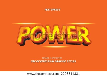 Text Effect with Colored 3D Letters. Great for Use as Customizable Titles and Fonts, This Effect is Easy to Use in Graphic Style Settings