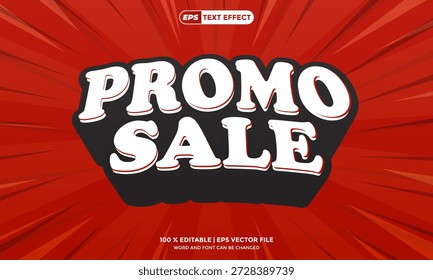 Text Effect Design Super Sale 3D Promo advertising EPS Vector