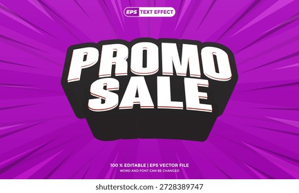 Text Effect Design Super Sale 3D Promo advertising EPS Vector