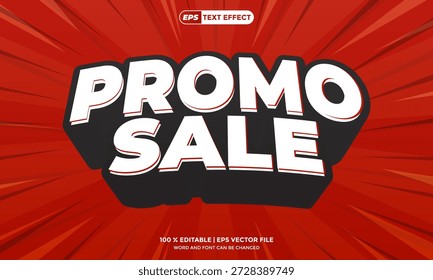 Text Effect Design Super Sale 3D Promo advertising EPS Vector