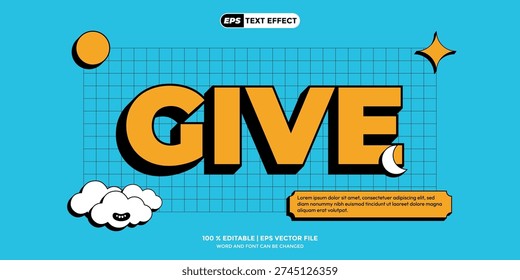 Text Effect Editable Newest Vector EPS