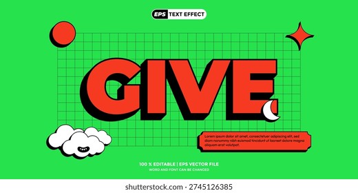 Text Effect Editable Newest Vector EPS