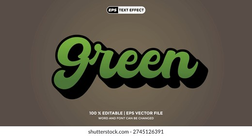 Text Effect Editable Newest Vector EPS