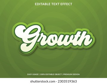 text effect editable template with abstract font style use for typography brand and logo	