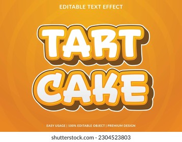 text effect editable template with abstract font style use for typography brand and logo